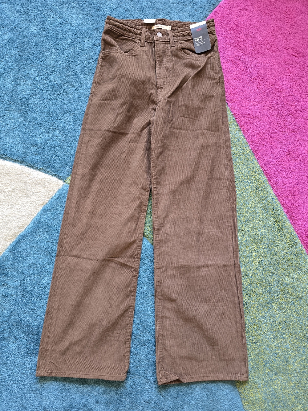 2025 Ribcage Wide Leg Corduroy Pants